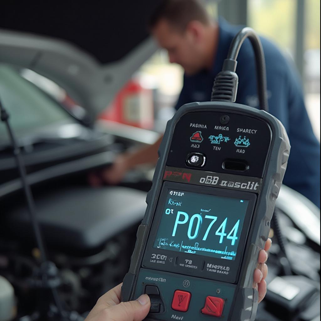 Using an OBD2 Scanner to Diagnose P0744