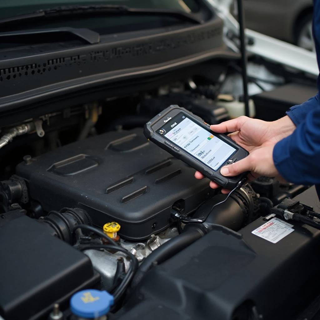 Using an OBD2 Scanner to Diagnose a P2004 Code