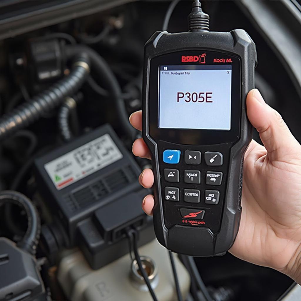 Using an OBD2 Scanner to Diagnose P305E Code