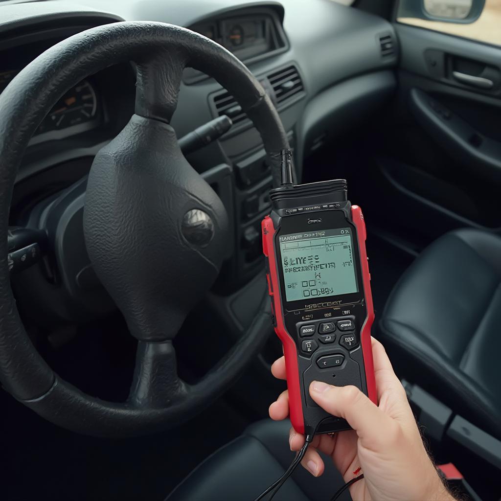 Using an OBD2 Scanner to Diagnose an EVAP Code on a 2001 Subaru Forester