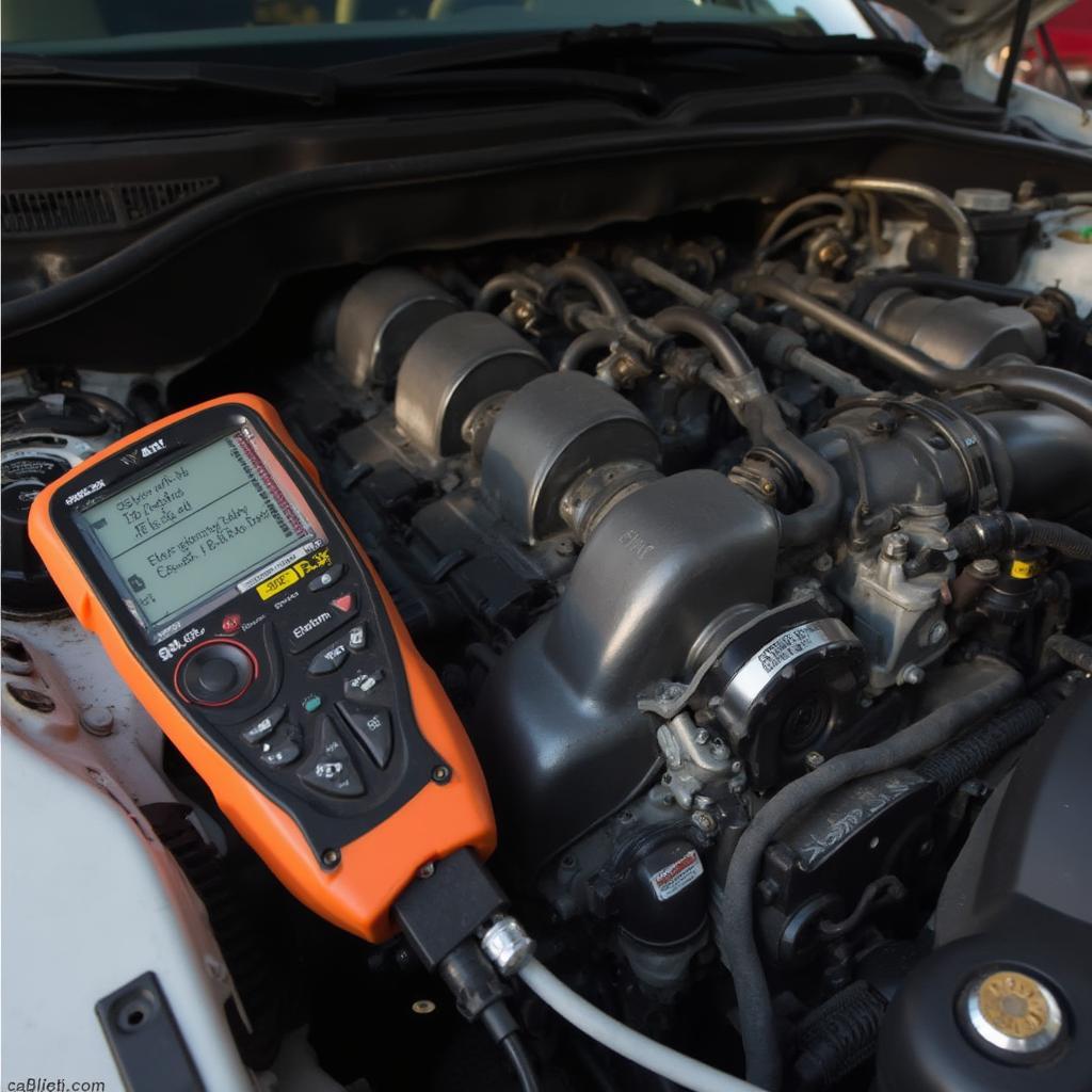 OBD2 Scanner Diagnosing VR6 Engine