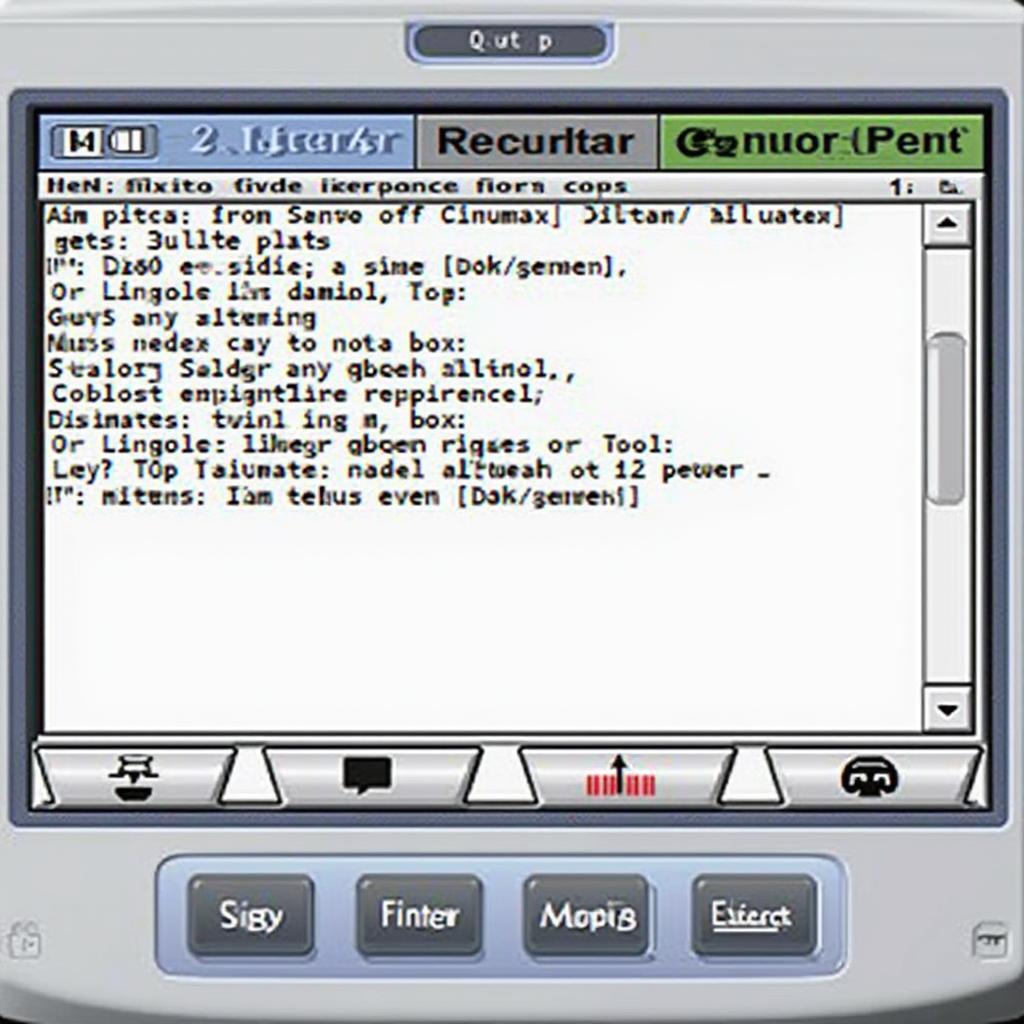 OBD2 Scanner Displaying Codes on a Lincoln MKZ 2007