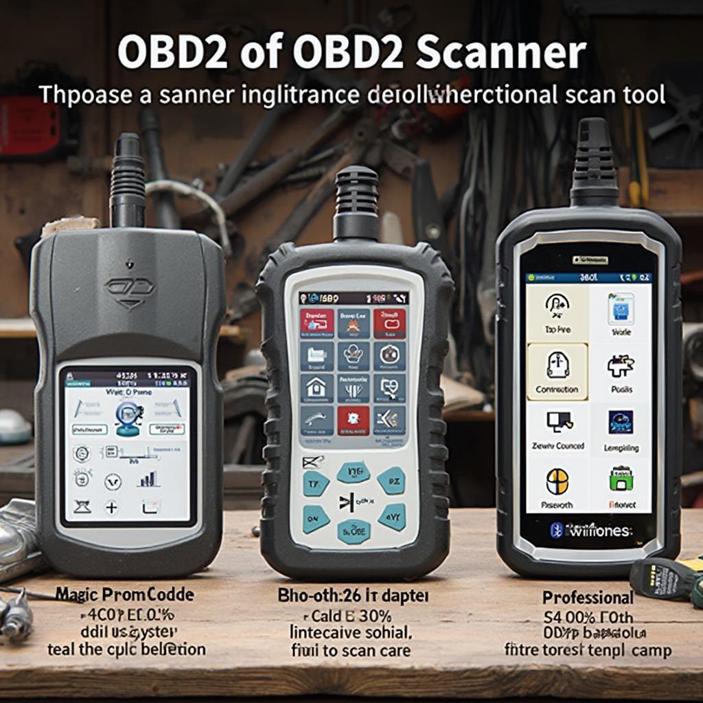 Different Types of OBD2 Scanners for European Cars