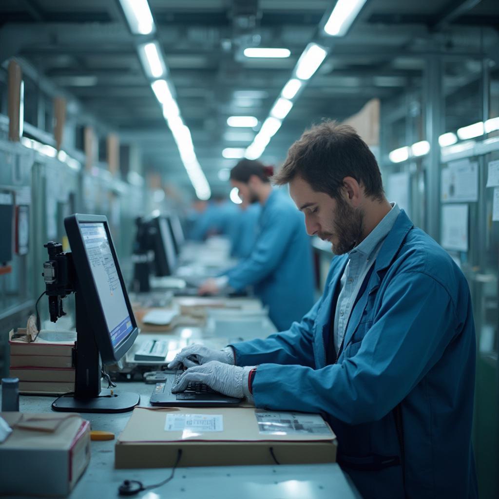 Inspecting an OBD2 Scanner Factory