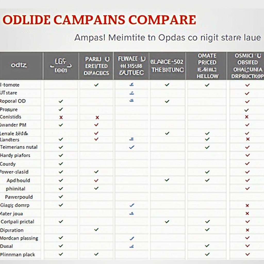 Comparison of OBD2 Scanner Features