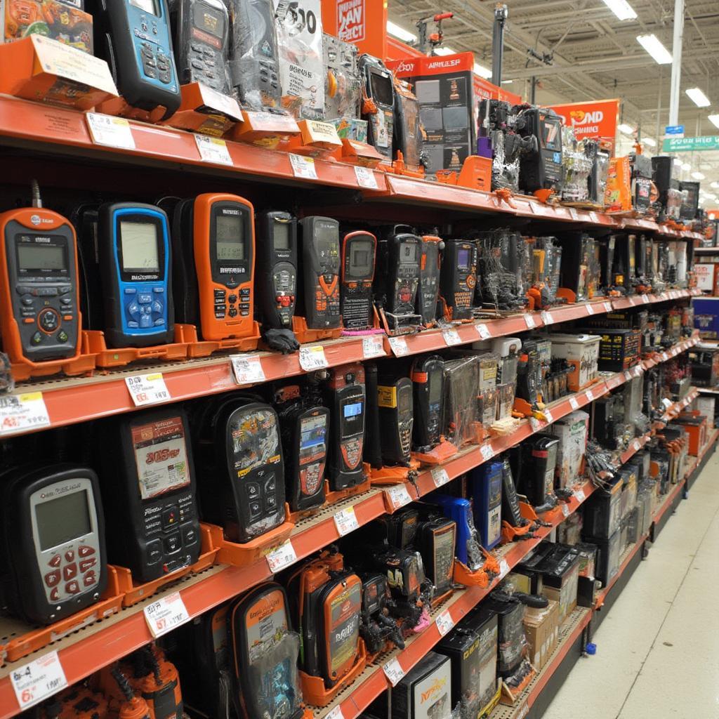 OBD2 Scanner Selection at Home Depot