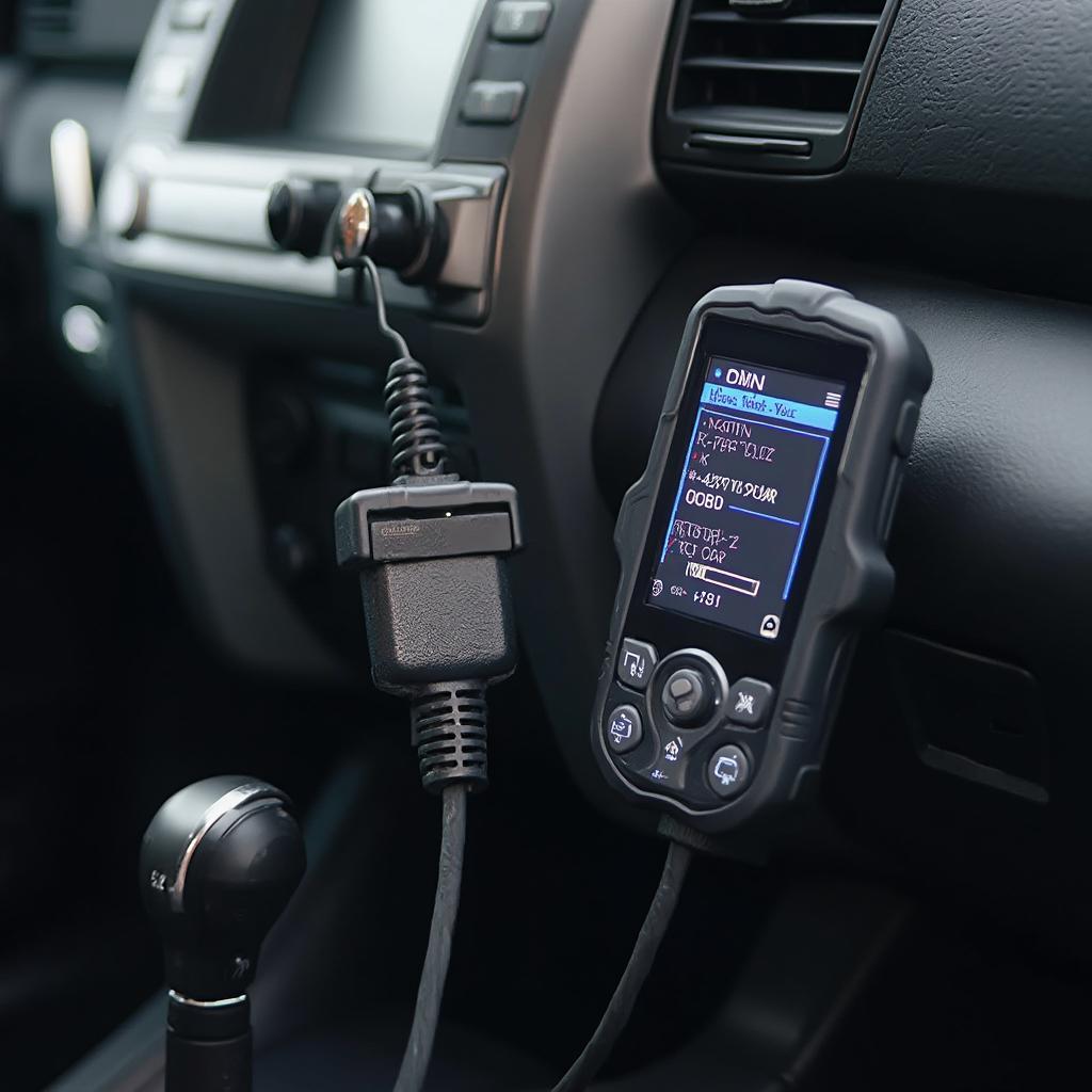 Using an OBD2 Scanner in a Toyota 4Runner