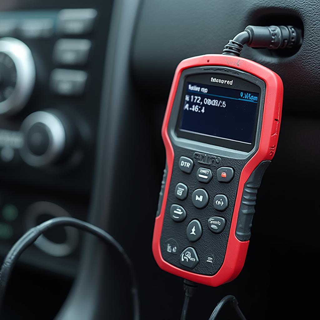 Using an OBD2 Scanner to Retrieve Diagnostic Trouble Codes