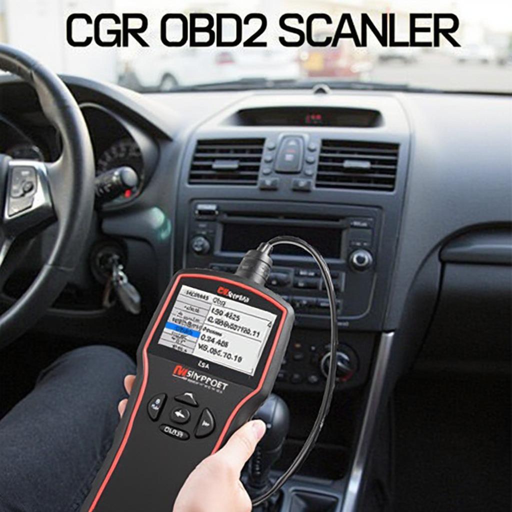 OBD2 Scanner in Use