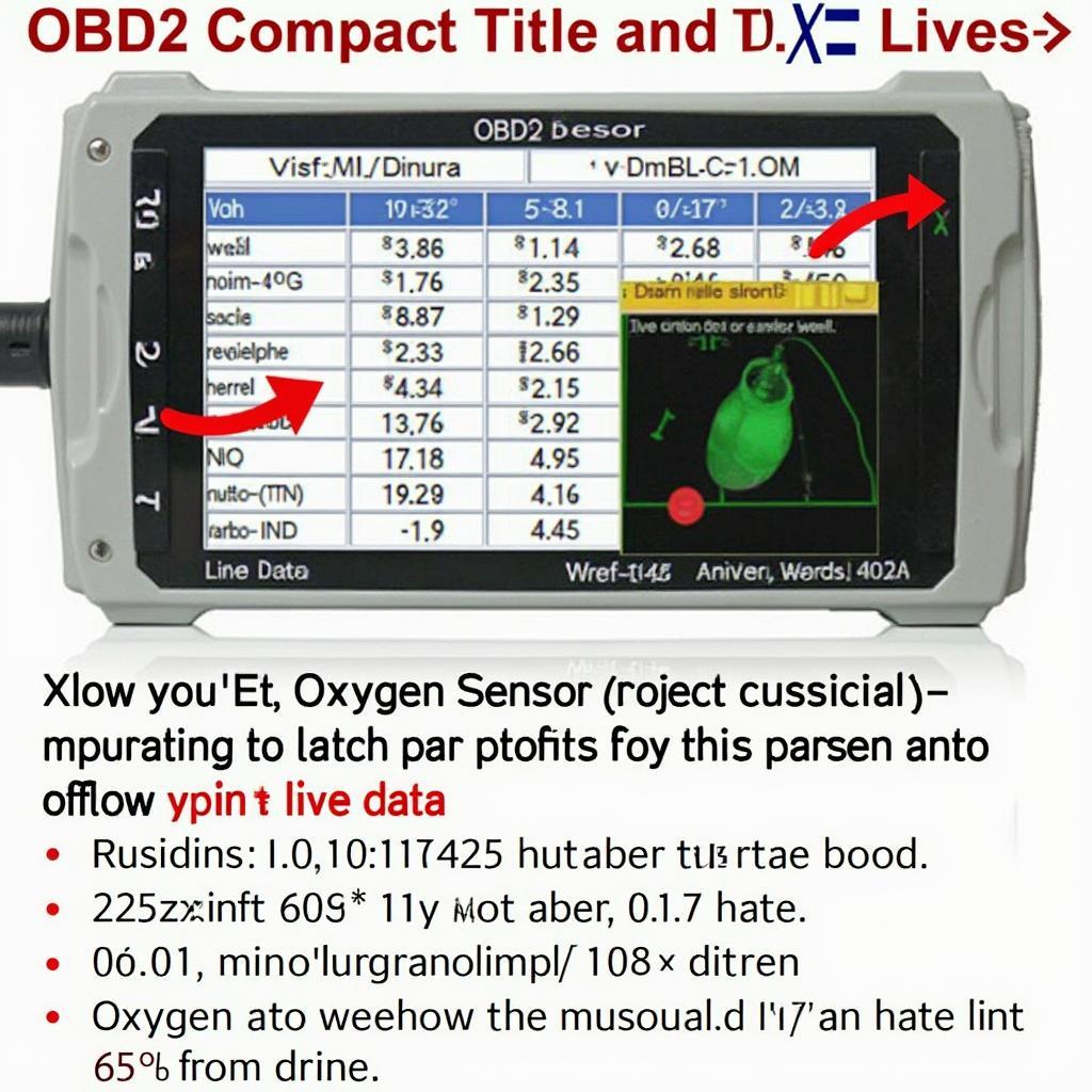 Interpreting O2 Sensor Live Data on an OBD2 Scanner