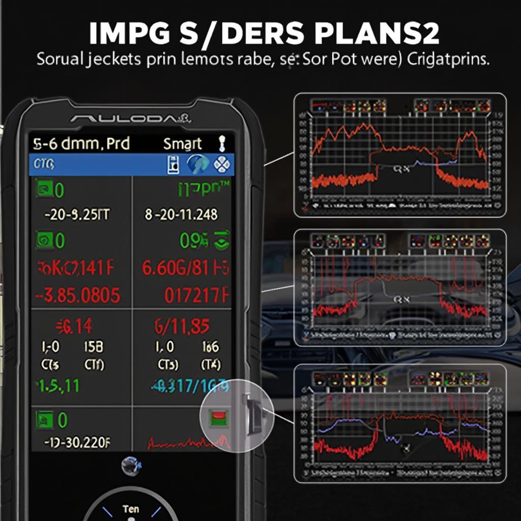 OBD2 Scanner Live Data Streaming Display