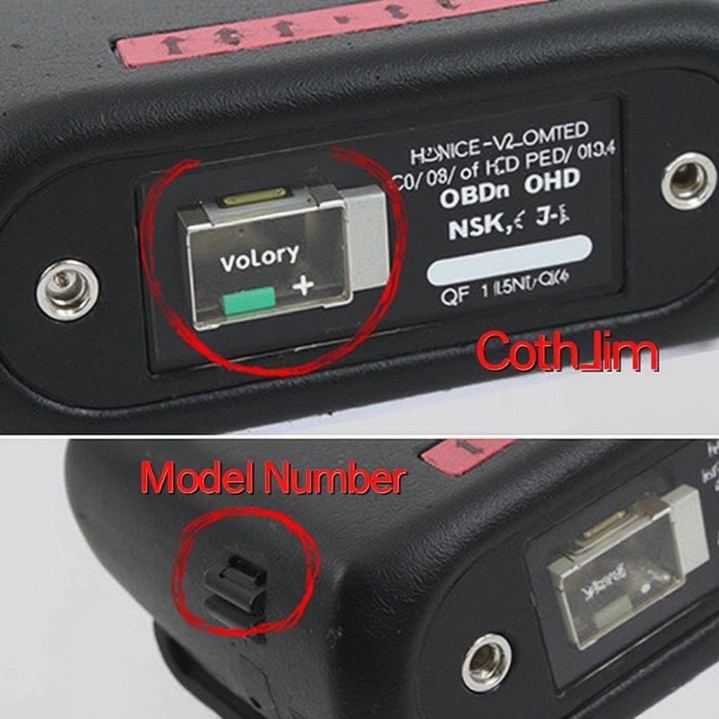 Identifying OBD2 Scanner Model Number