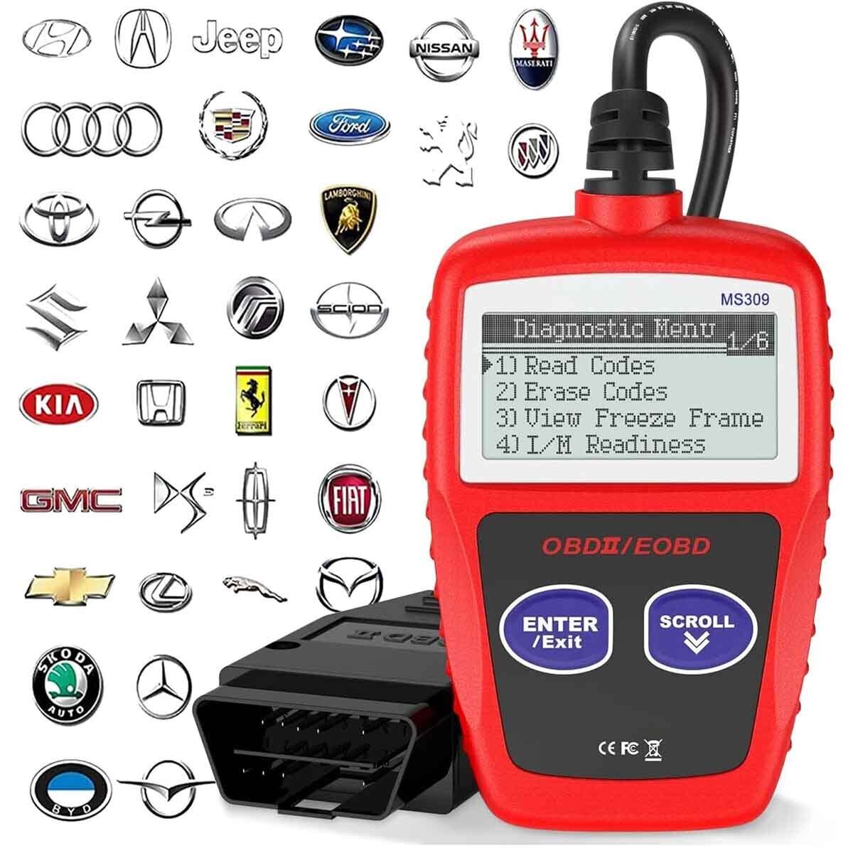 OBD2 Scanner MS309 Universal Car Engine Fault Code Reader, Diagnostic Scan Tool