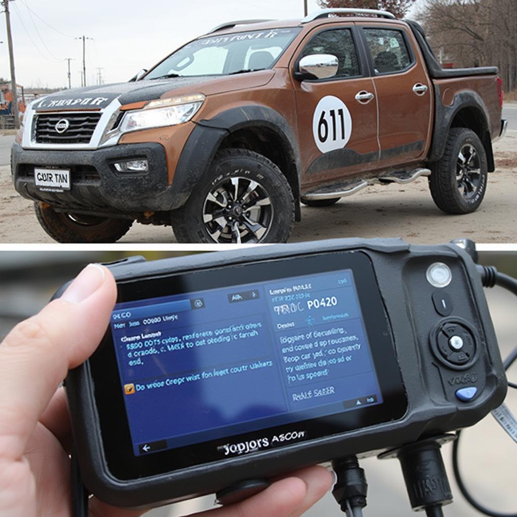 Reading OBD2 Codes on a Nissan Navara D40