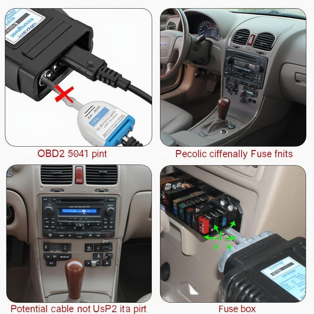 OBD2 Scanner Not Connecting to 2004 Ford Thunderbird