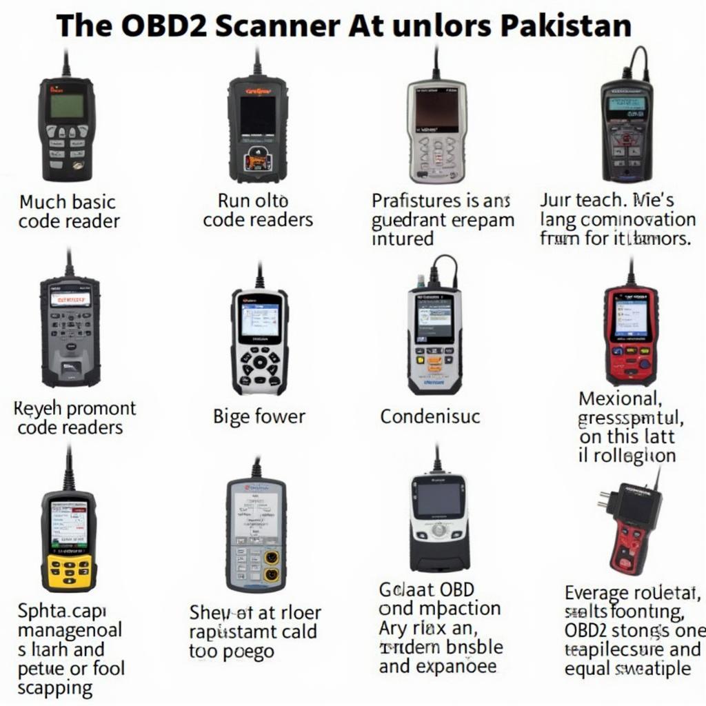 OBD2 Scanner in Pakistan Market