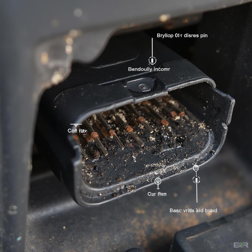 Inspecting the OBD2 Port on a 2500