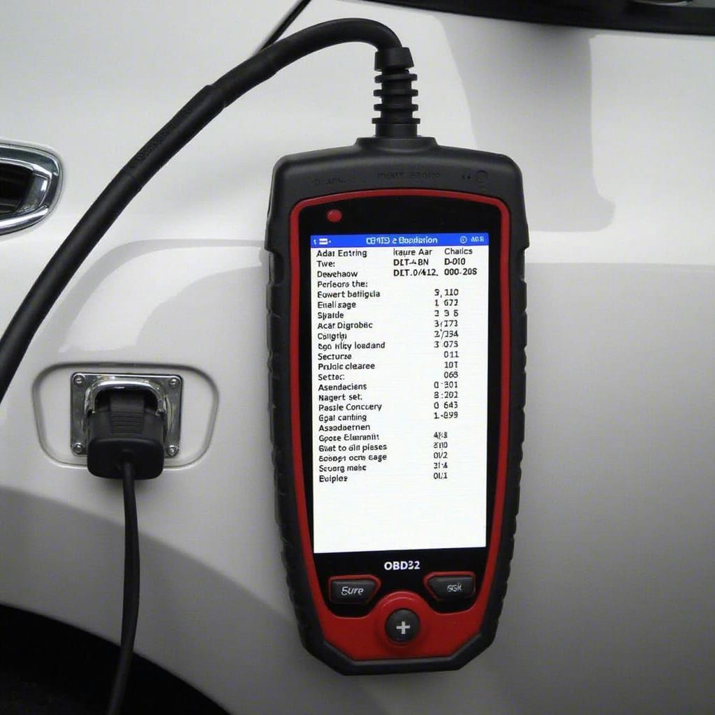 OBD2 Scanner Reading Cleared Codes