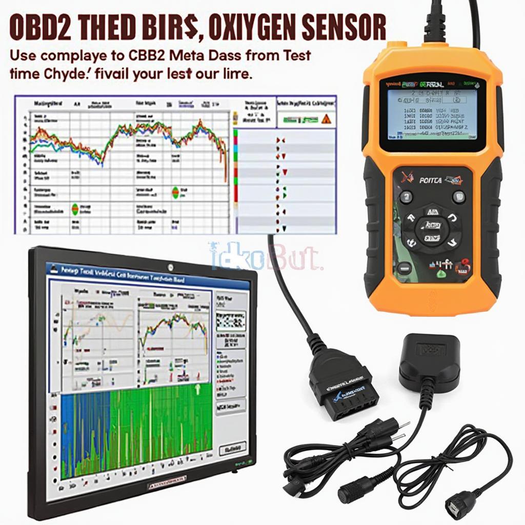 OBD2 Scanner Reading O2 Sensor Codes