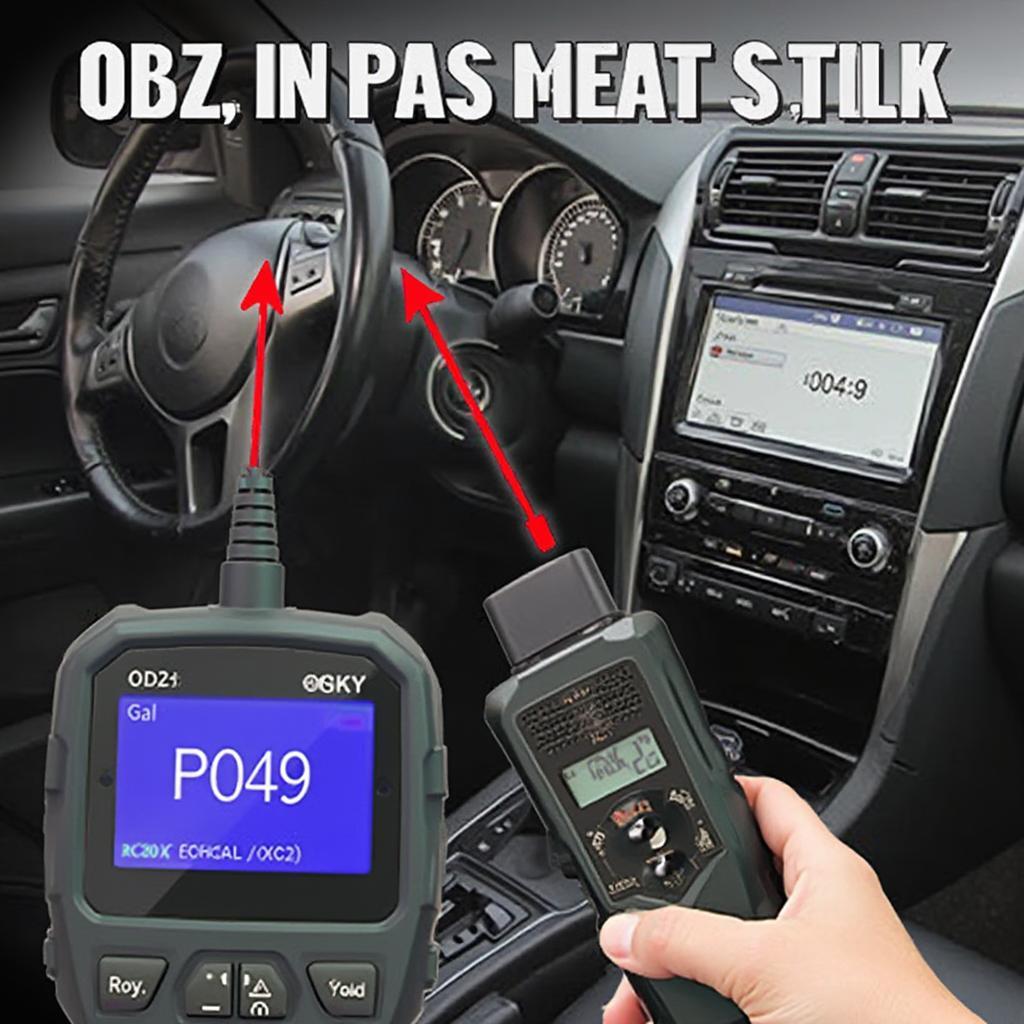 OBD2 Scanner Reading P0449 Code