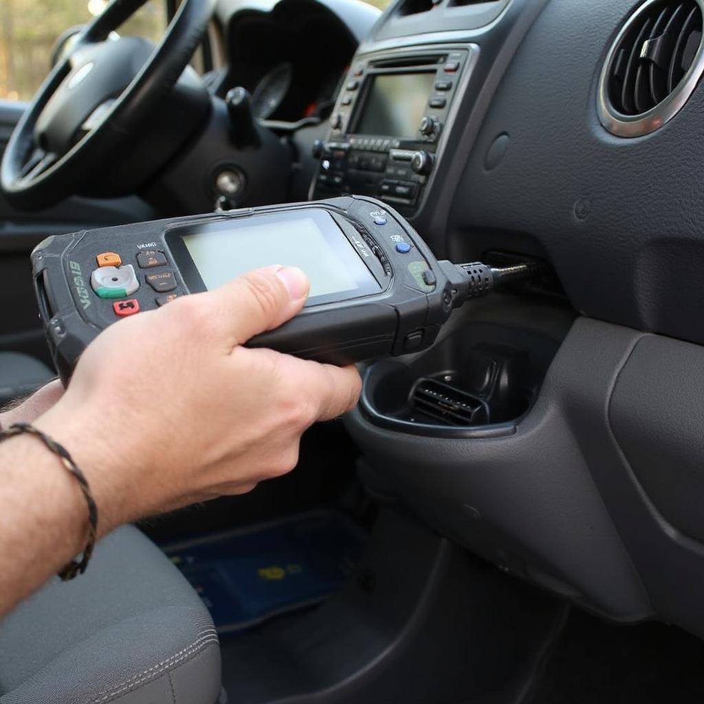 Connecting an OBD2 Scanner to a Renault Kangoo 2014