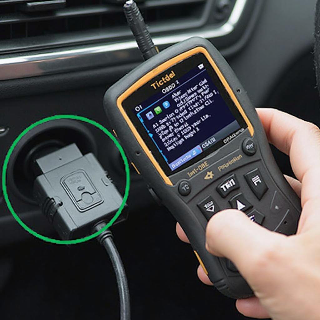 OBD2 Scanner Resetting Codes