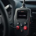 OBD2 Scanner Displaying P0304 Code