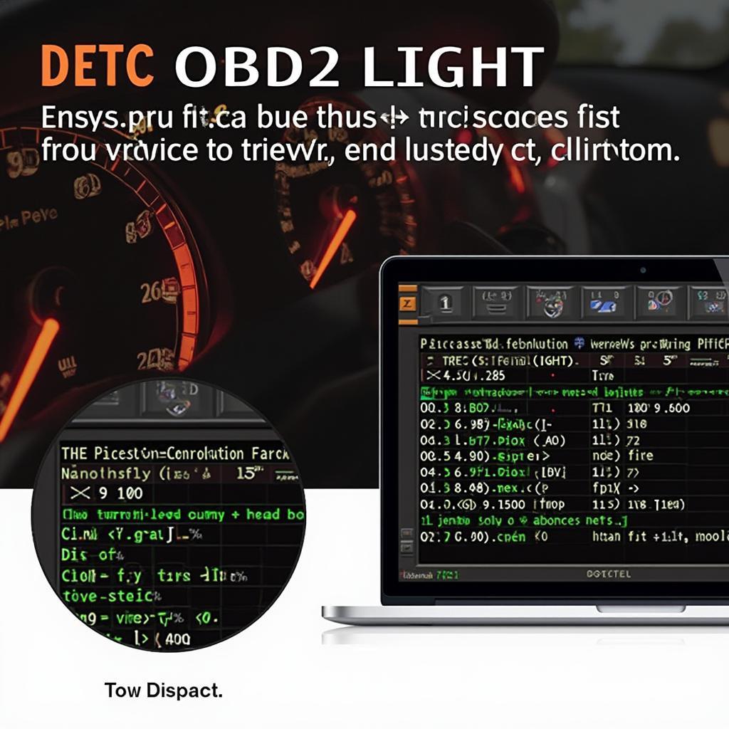 OBD2 Scanner Software Dashboard Display