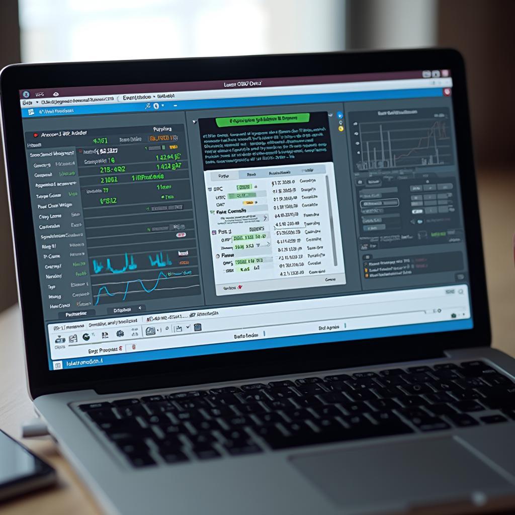 OBD2 Scanner Software Interface