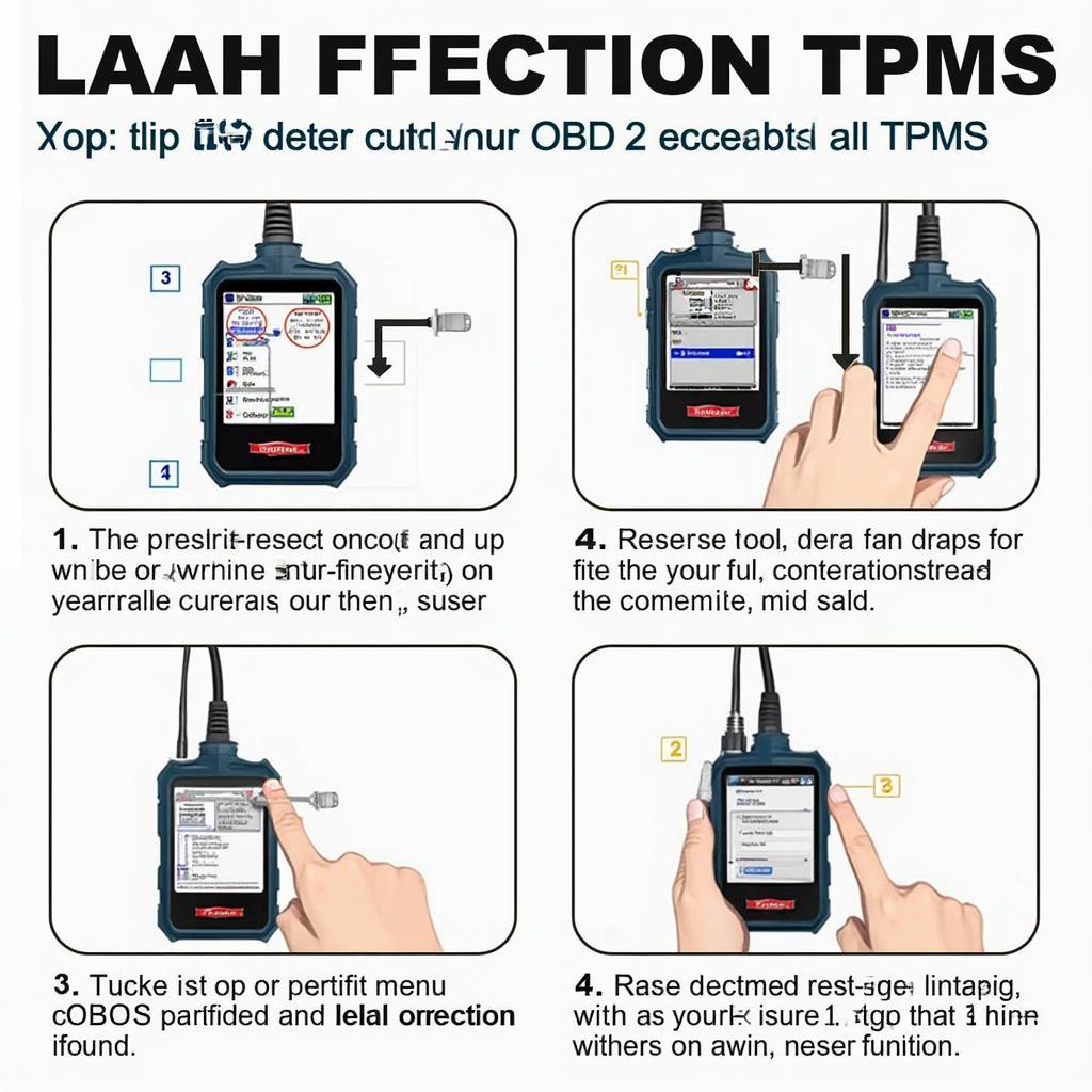 OBD2 Scanner TPMS Reset Process