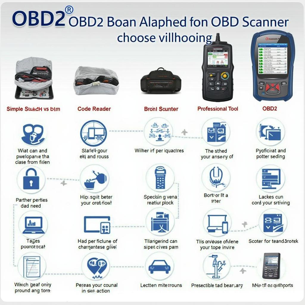 Types of OBD2 Scanners: Basic, Mid-Range, and Professional-Grade