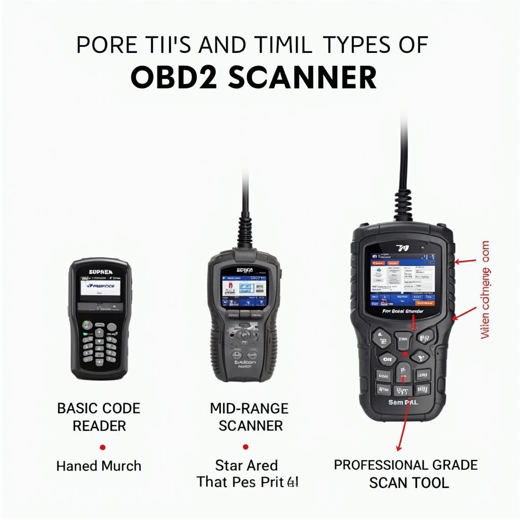 Different Types of OBD2 Scanners