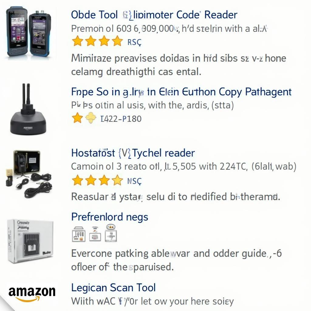 Different Types of OBD2 Scanners on Amazon