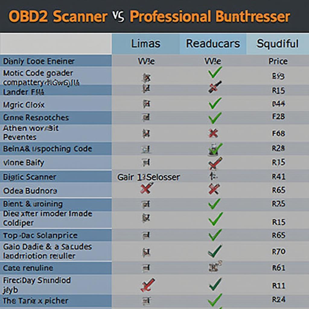 OBD2 Scanner Types and Prices