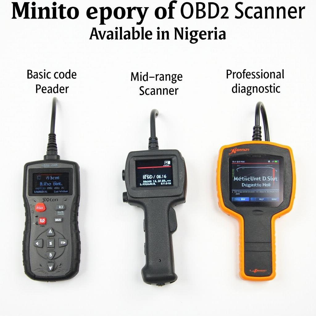 OBD2 Scanner Types Available in Nigeria