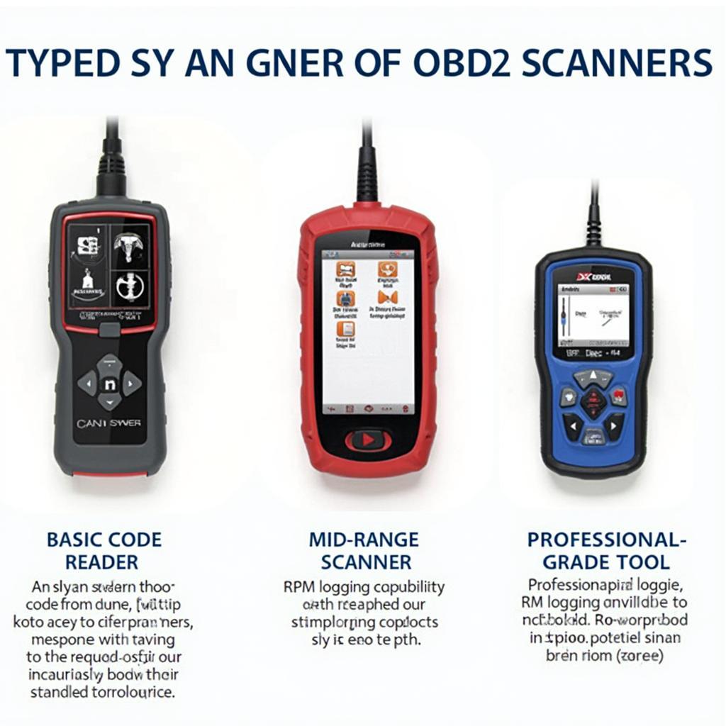 Different OBD2 Scanner Types and Their RPM Logging Abilities