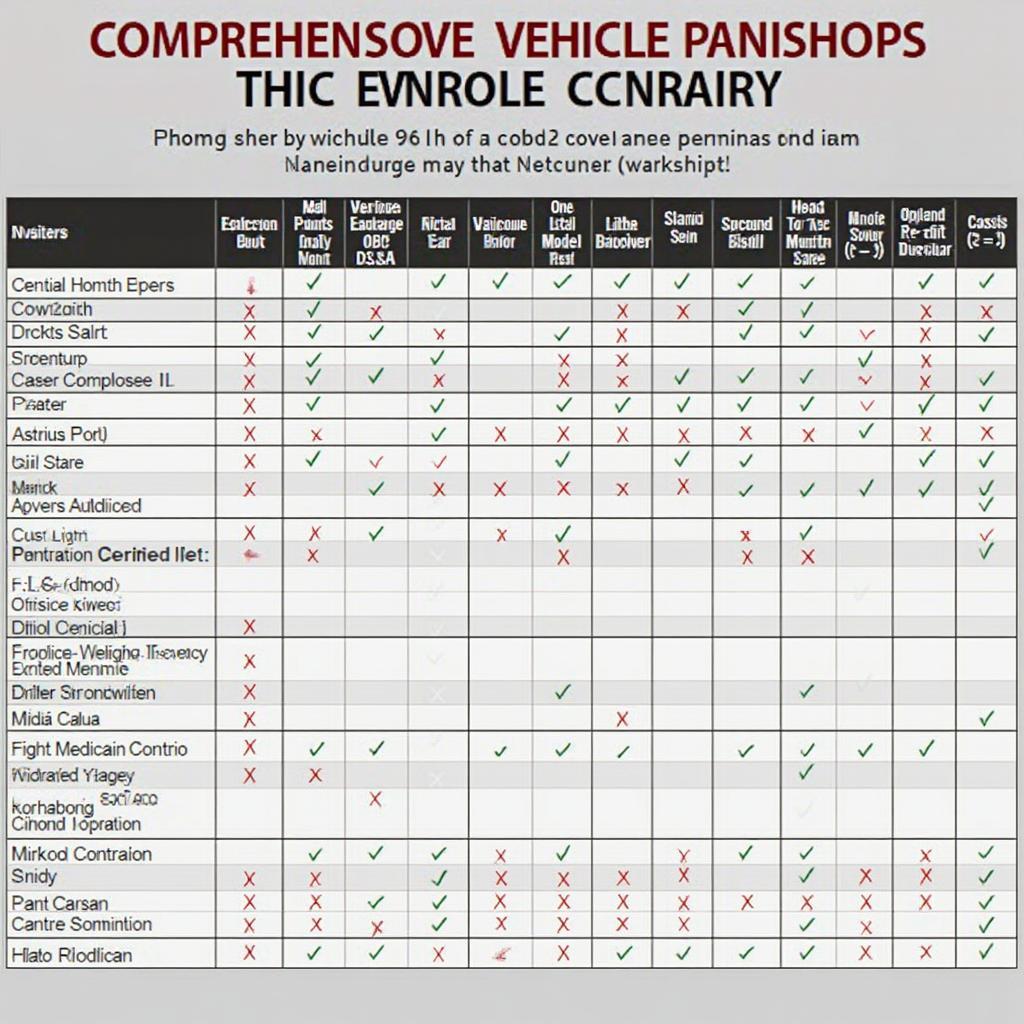 OBD2 Scanner Vehicle Coverage