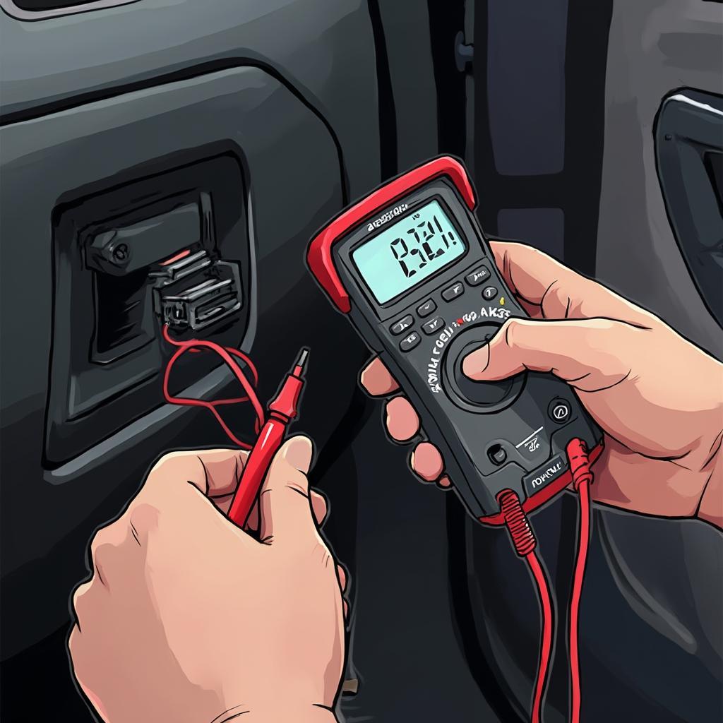 Checking Voltage with a Multimeter