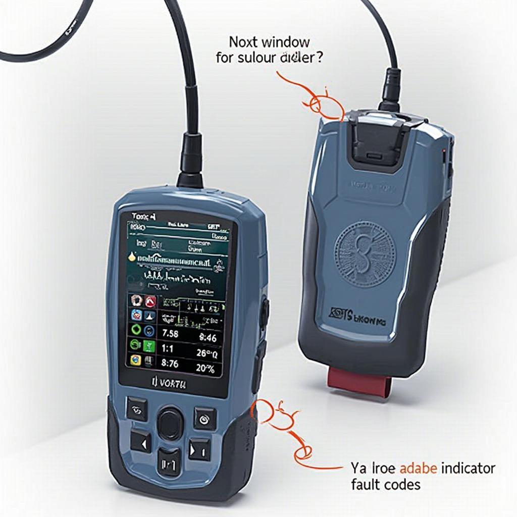 OBD2 Scanner with Leuco Dye Indicator