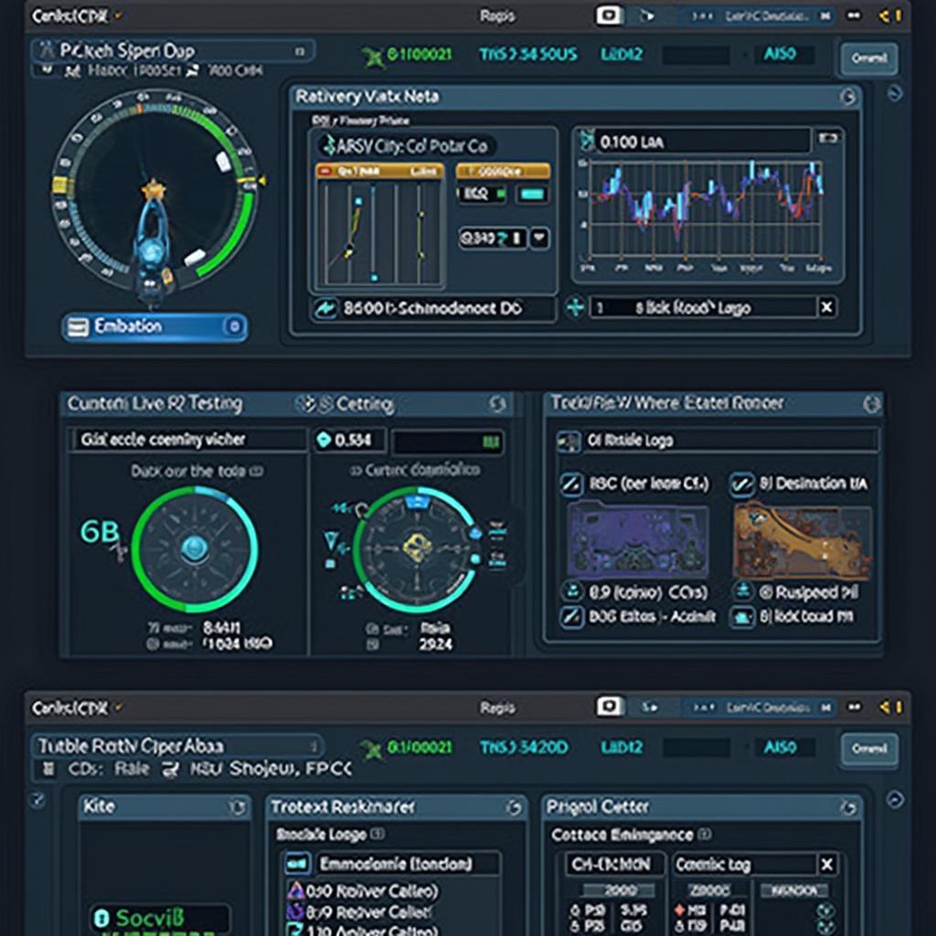 OBD2 Software Displaying Advanced Features