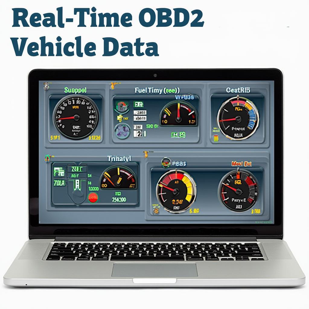 OBD2 Software Dashboard Display