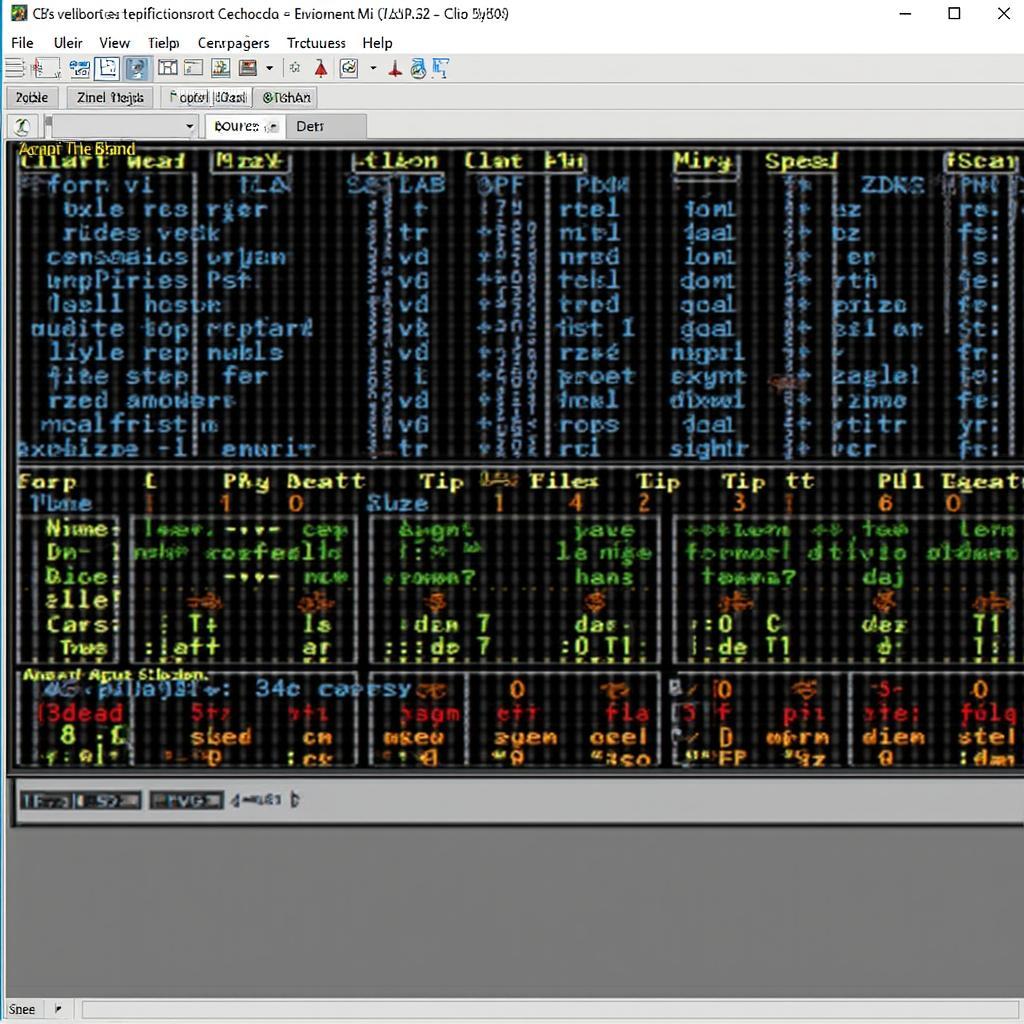 OBD2 Software Dashboard Example