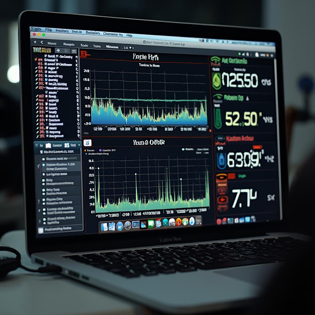 OBD2 Software Data Display