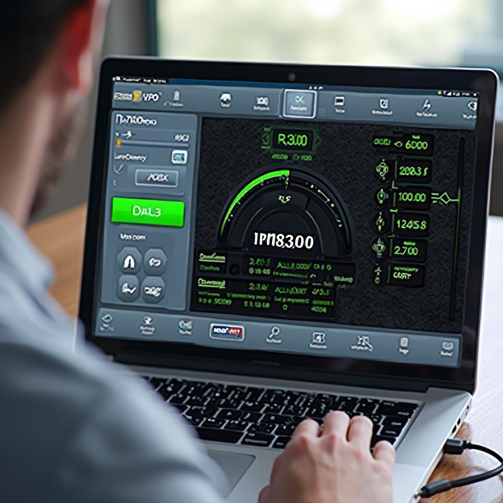 OBD2 Software Displaying Data from a Skoda Fabia 1