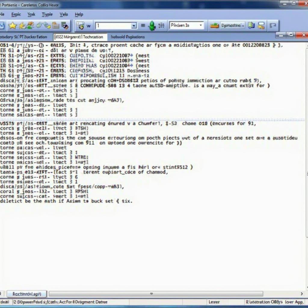 OBD2 Software Displaying DTC