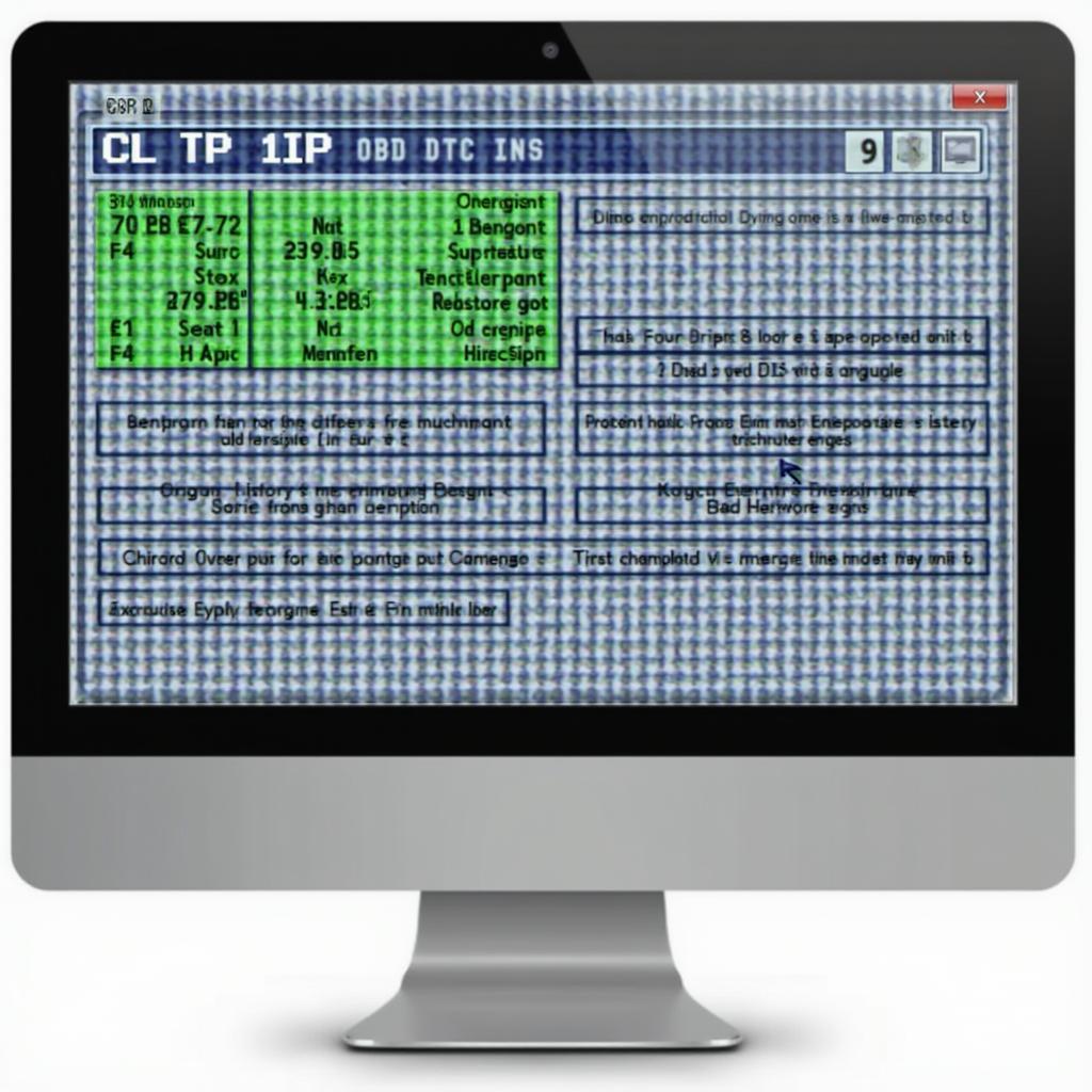 Example of OBD2 Software Interface