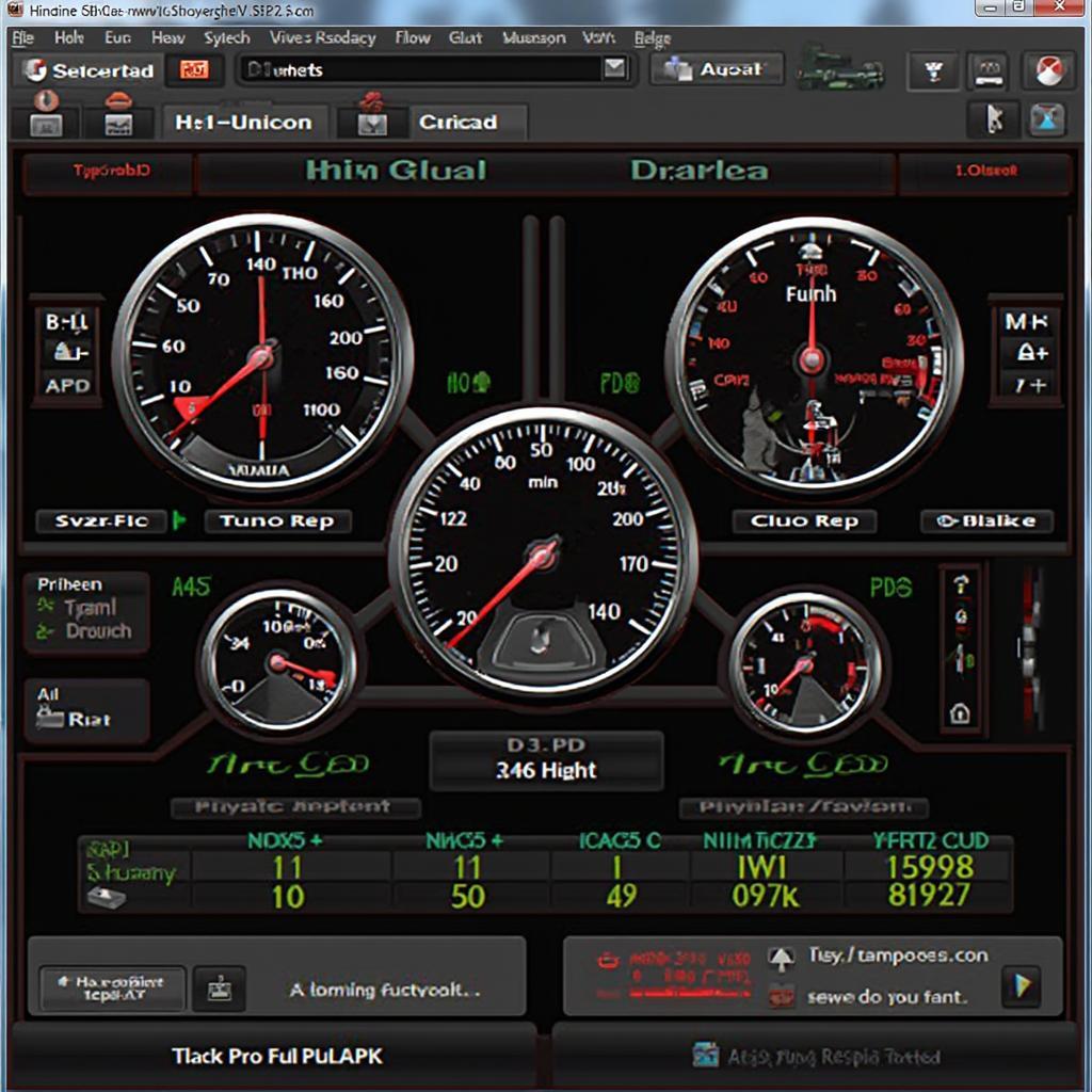 Example of OBD2 Software Interface for Mini Cooper