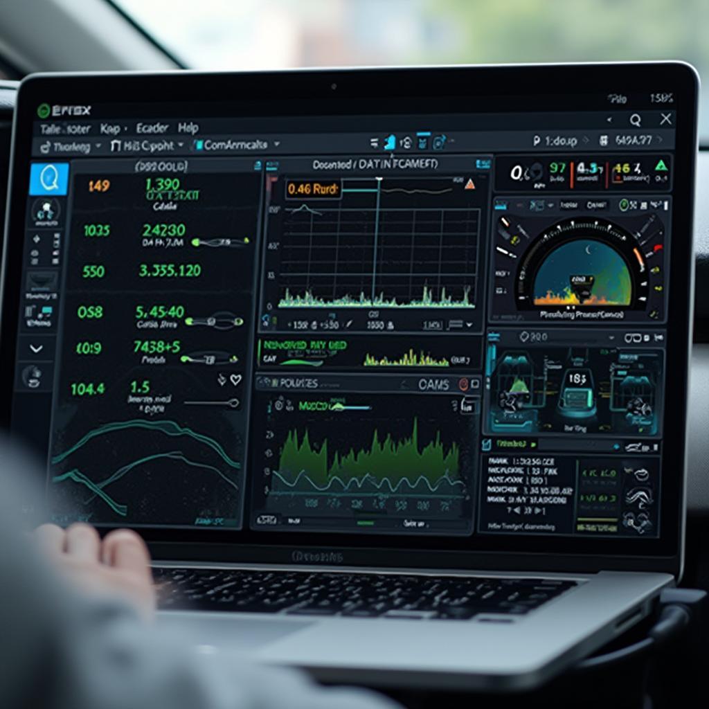 OBD2 Software Interface on Windows 10