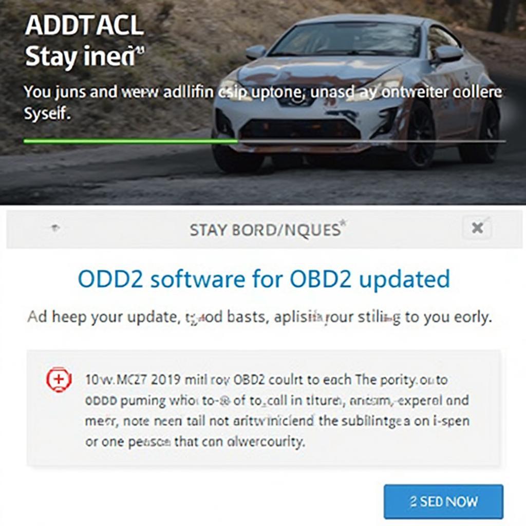 OBD2 Software Update