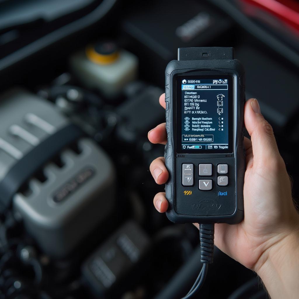 Using an OBD2 Tester on a German Car's Engine